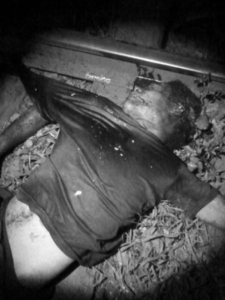 Corpo do rapaz foi encontrado em trecho da linha férrea, na madrugada desta quinta-feira- créditos: milnoticias.com