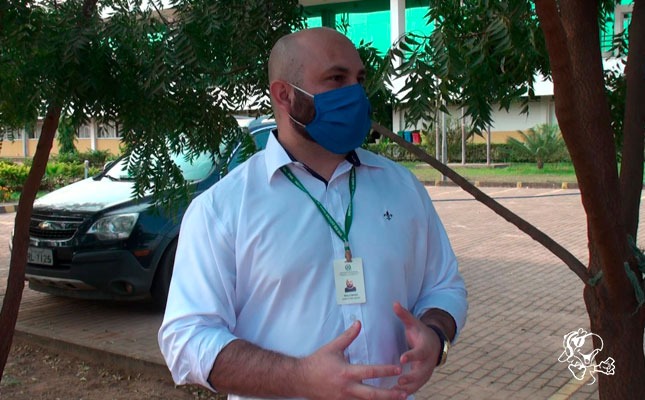 Diretor Geral, Walterísio Gonçalves Carneiro Júnior. Foto: Rádio Caçula.