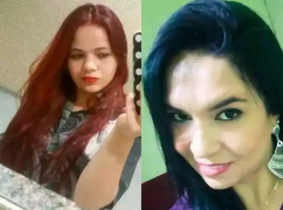 Regiane (ao lado direito) está desaparecida desde 2018. Já Graziela foi vista pela última vez em abril desde ano (Foto: reprodução/arquivo pessoal).
