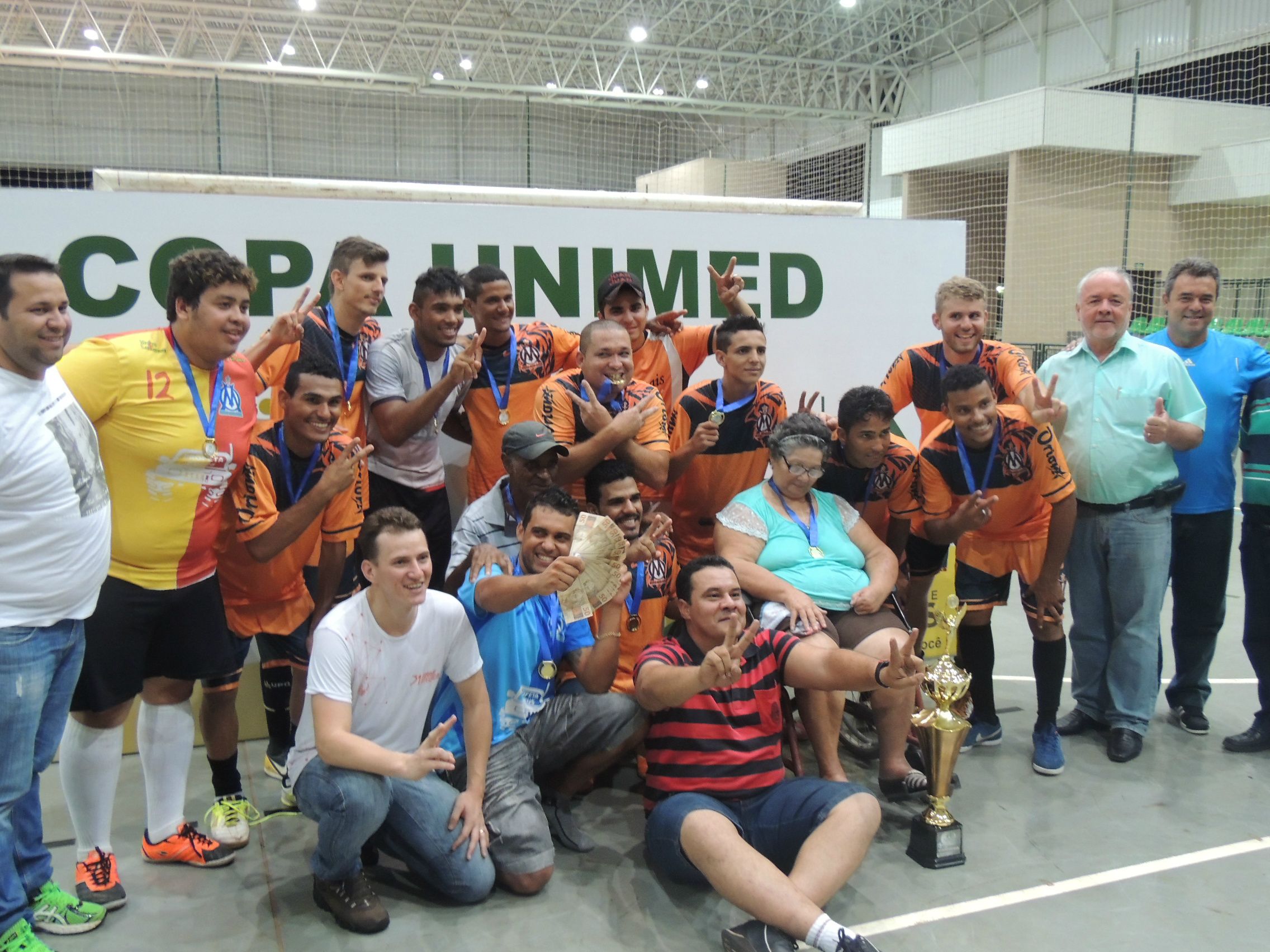 Vencedores da Copa Unimed - Imagens: Pereira Neto