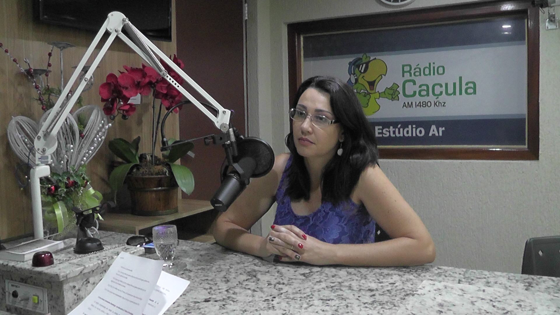 Humberta Azambuja, coordenadora do Setor de Imunização de Três Lagoas. Foto: Rádio Caçula.