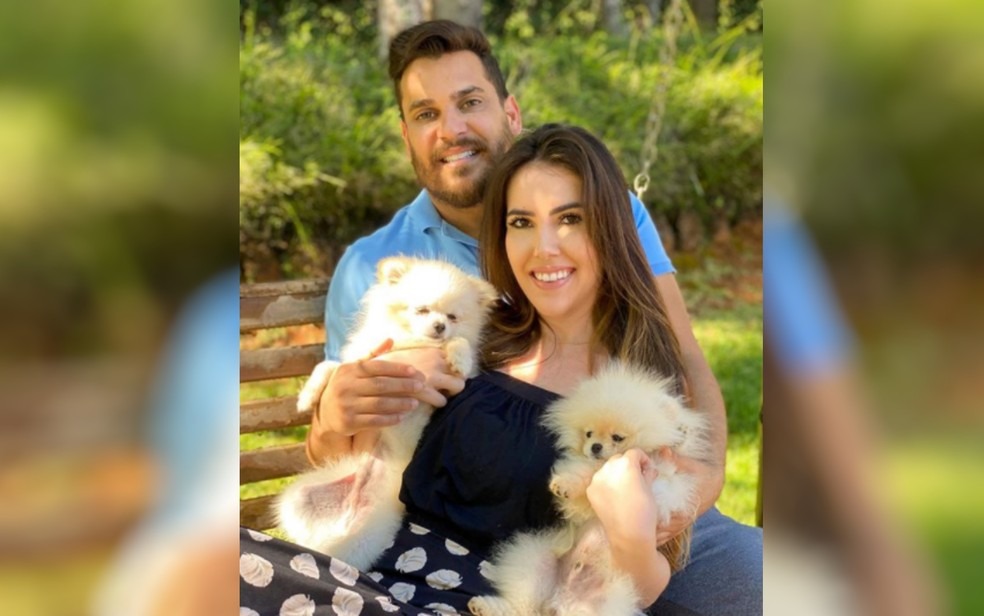 Cauan Máximo e a esposa, Mariana Moraes, estão com coronavírus — Foto: Reprodução/Instagram