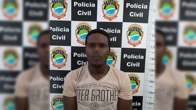 O servente de pedreiro, conhecido como Zulu foi preso na tarde desta sexta (01). Foto: Polícia Civil