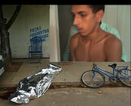 Matheus Campo Silva de 18 anos, foi localizado e presta depoimento na Delegacia. Foto: Rádio Caçula