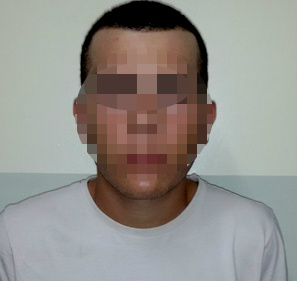 José Pinheiro dos Santos Filho, 18 anos preso pelaPolicia Militar de Fátima do Sul com mais de 10kgde maconha em ônibus - Foto: RiberoJúnior / SiligaNews