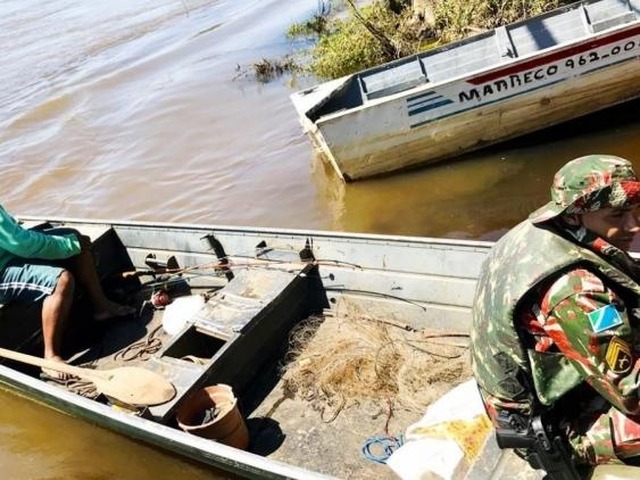 Na Operação Piracema de 2018 foi apreendida 319 kg de pescado em MS(Foto: Reprodução/ PMA)