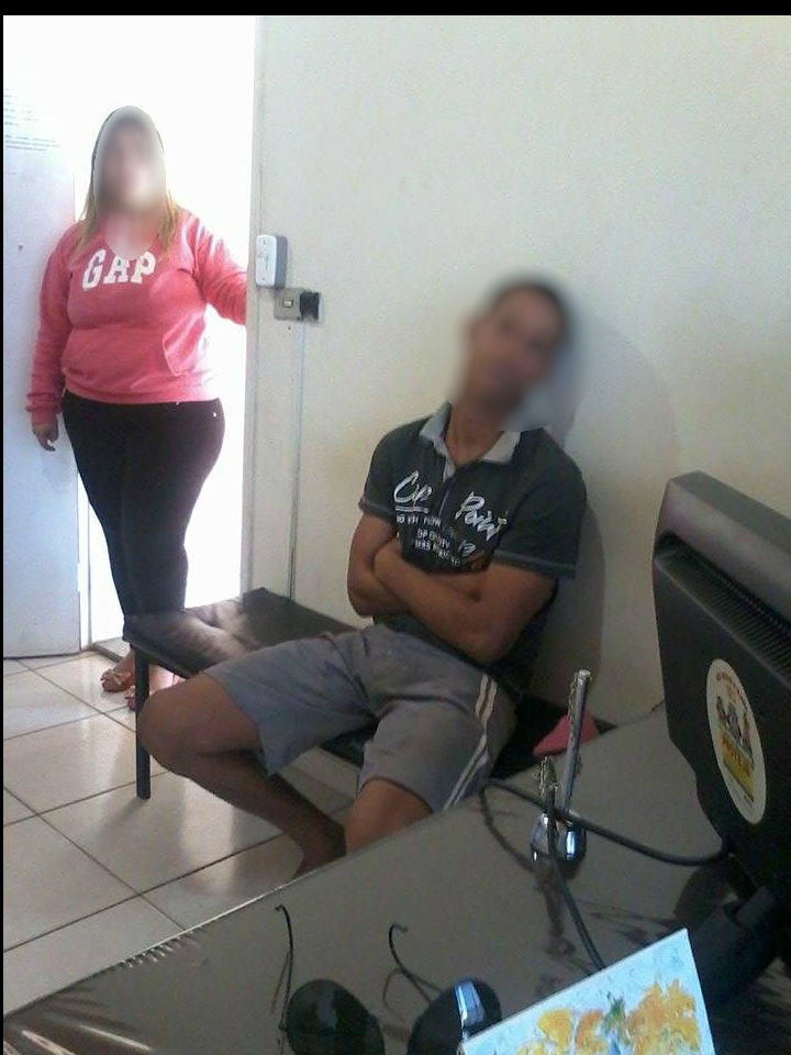 O jovem foi autuado em flagrante por estupro de vulnerável. Foto: Rádio Caçula