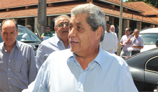 Foto: Arquivo / Gerson Oliveira / Correio do EstadoAndré Puccinelli defende a reeleição de Dilma com Estado recebendo menos recursos no País