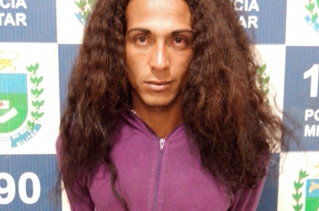 Michel Filgueira dos Santos (23) conhecido como “Patrícia”.Foto Pollyna Eloy