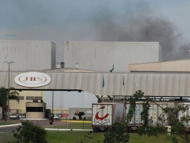 Unidade da JBS em Campo Grande (Foto: Marcos Ermínio/Arquivo)