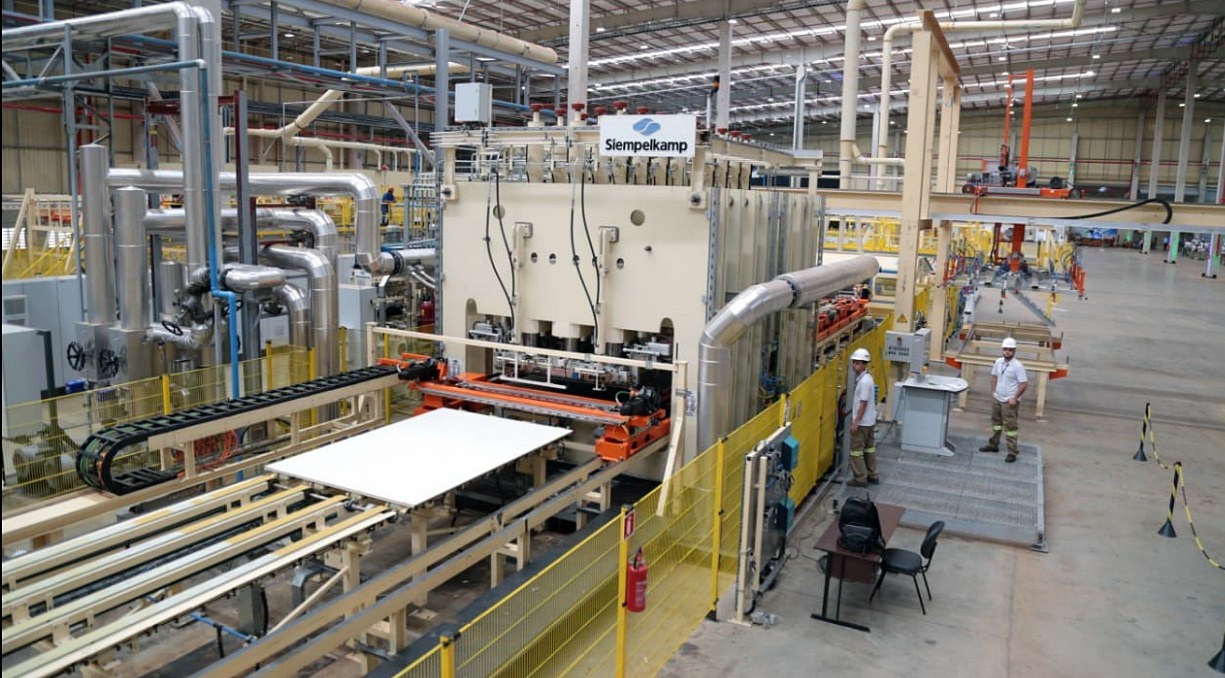 A produção de celulose do MS tem sido direcionada à exportação. Foto: Divulgação.