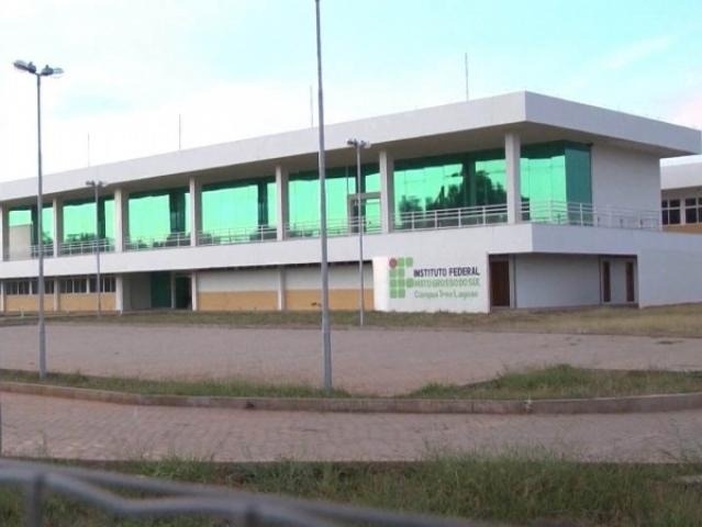 Polo do IFMS em Três Lagoas, uma das cidades onde serão ofertados os cursos. (Foto: Divulgação)