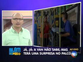Foto: Reprodução/RecordApresentador trocou o nome do 'Além do Peso