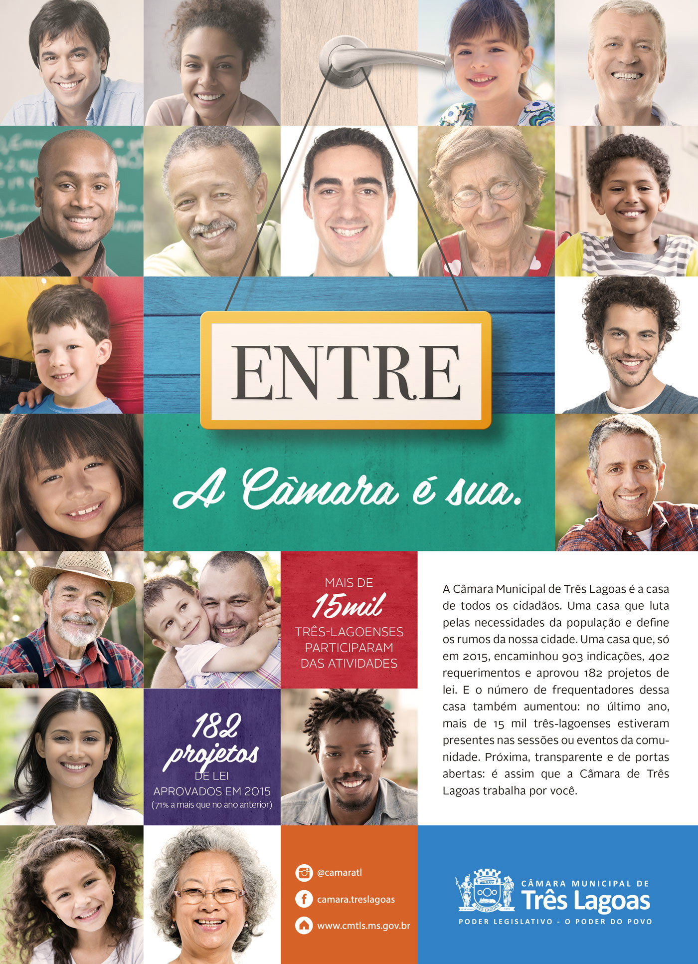 Câmara Municipal de Três Lagoas - Trabalho dos Vereadores