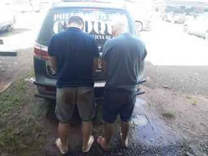 Dupla acabou presa (Foto: Divulgação)