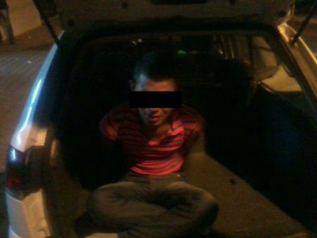 Ele ameaçou matar o irmão de apenas 10 anos na frente de policiais militares e acabou preso