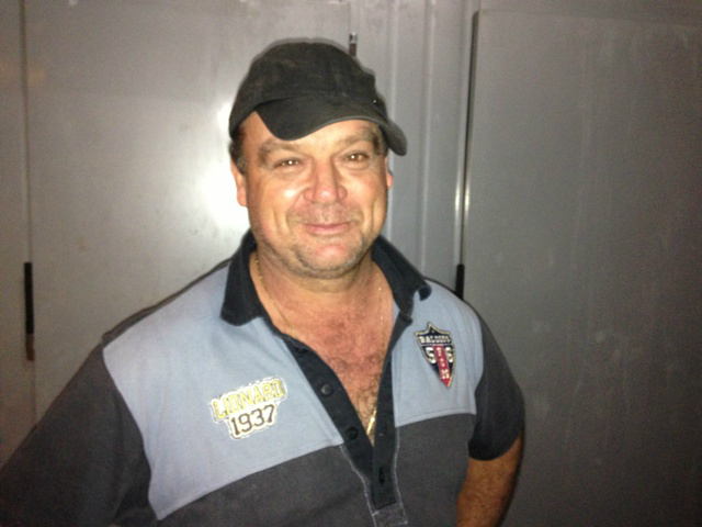 Apesar do susto, o comerciante até brincou no momento da entrevista